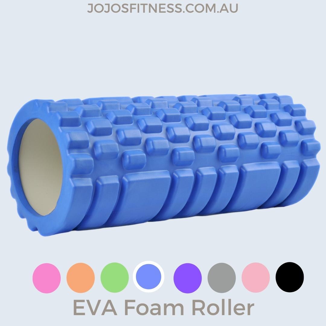 Blue Foam Roller for Muscle Massage and Fitness Recovery - JoJo's Fitness