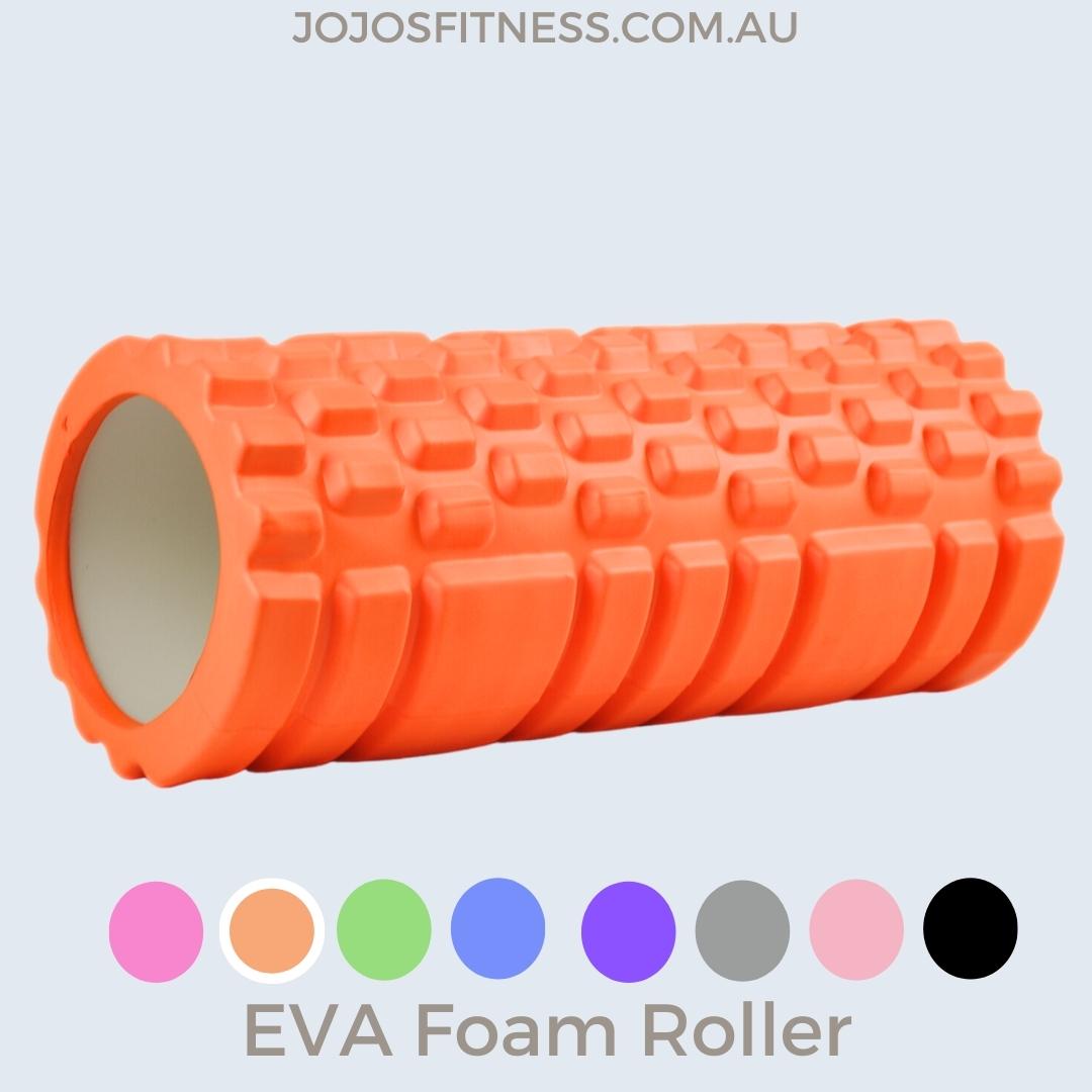 Orange Foam Roller for Muscle Massage and Fitness Recovery - JoJo's Fitness