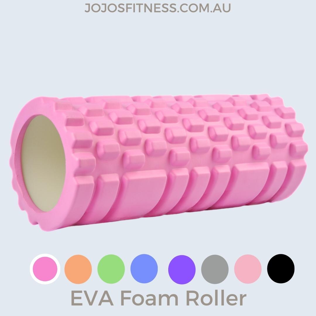 Pink Foam Roller for Muscle Massage and Fitness Recovery - JoJo's Fitness