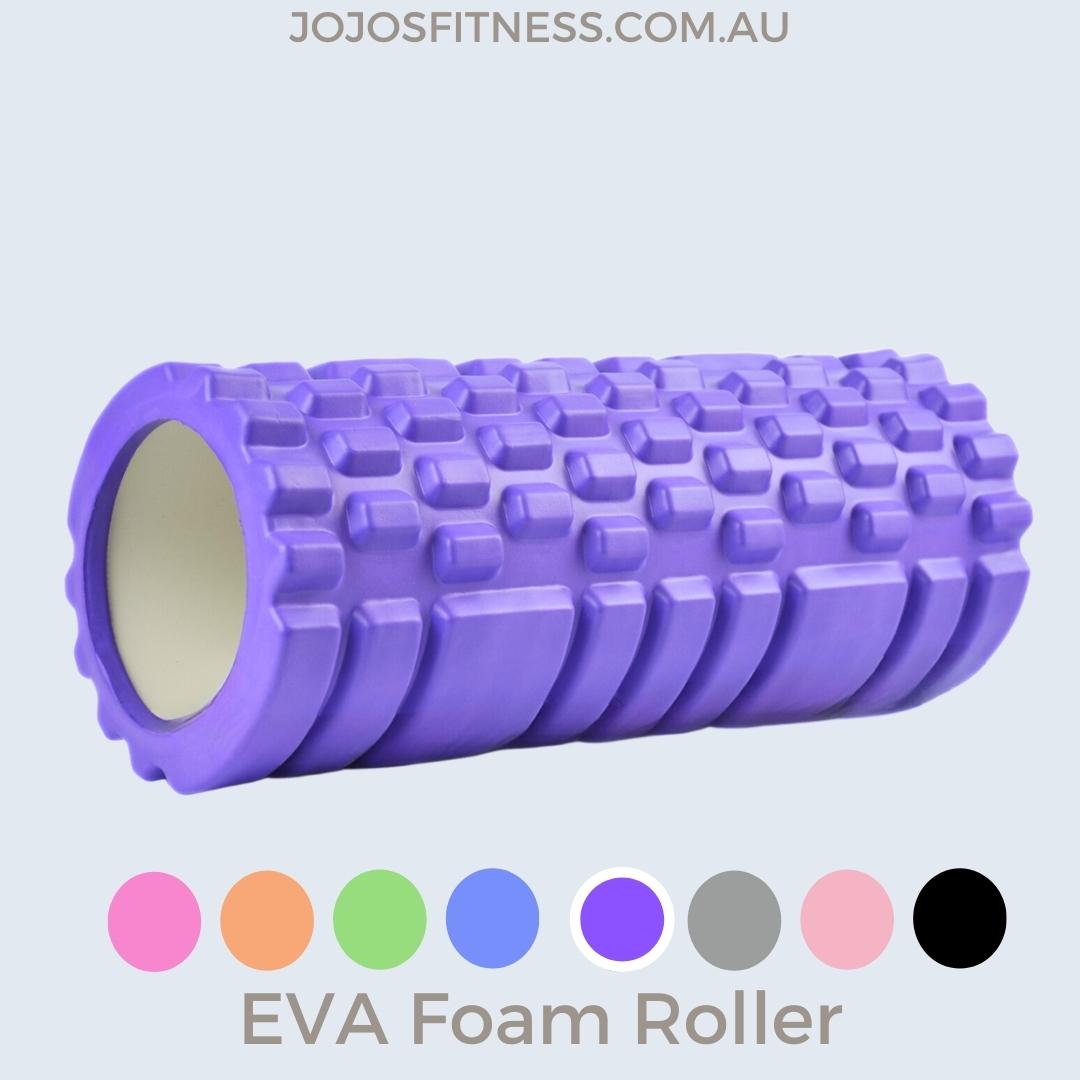 Purple Foam Roller for Muscle Massage and Fitness Recovery - JoJo's Fitness