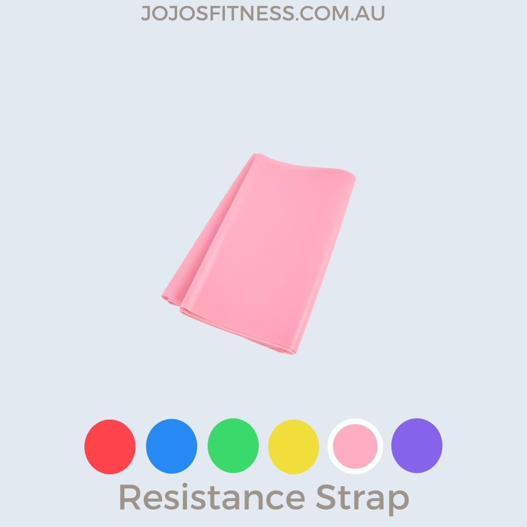 Pink Resistance Straps for Stylish and Effective Strength Training - JoJo's Fitness