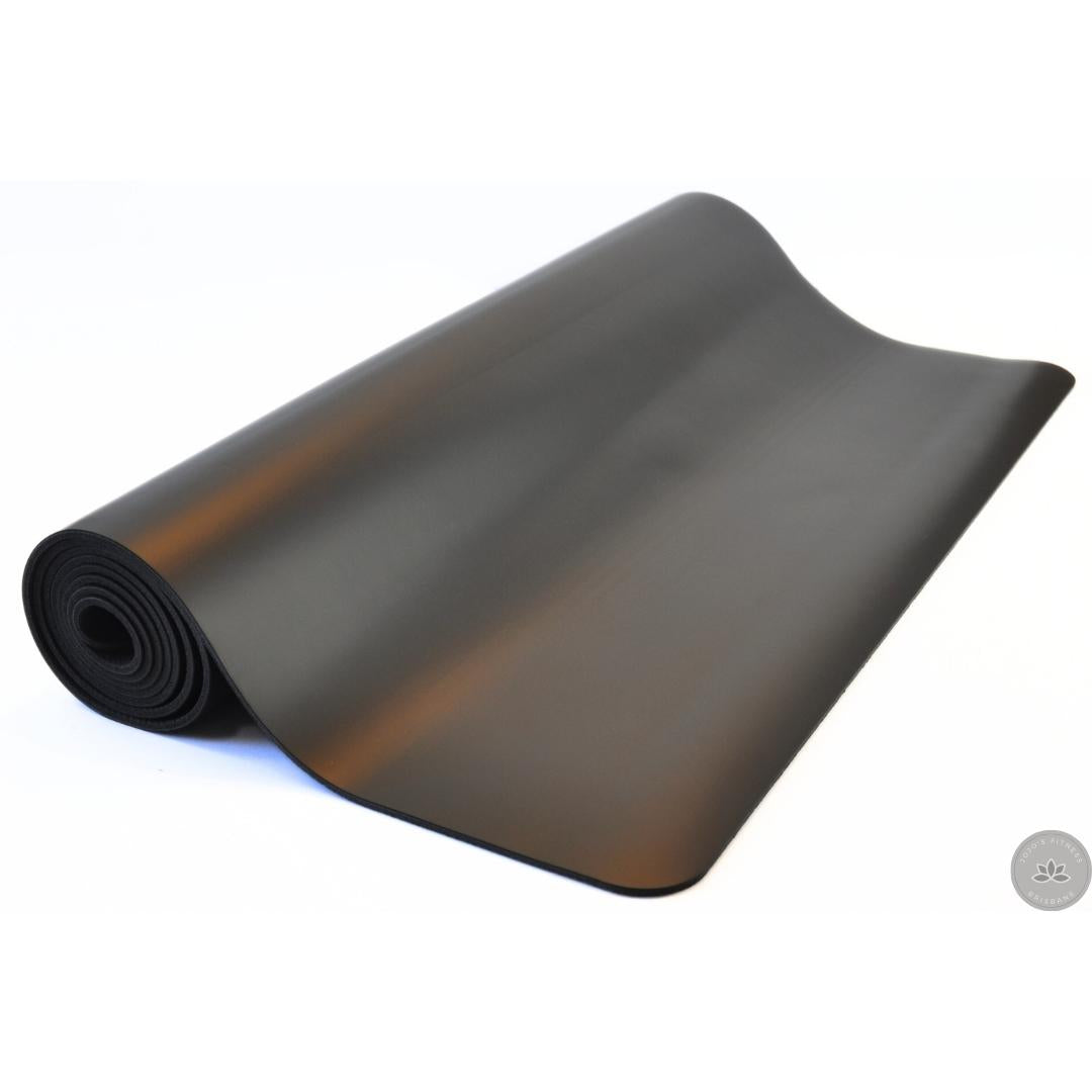 Black Yoga Mat - Sleek and Functional Mat for Your Yoga Practice - JoJo's Fitness