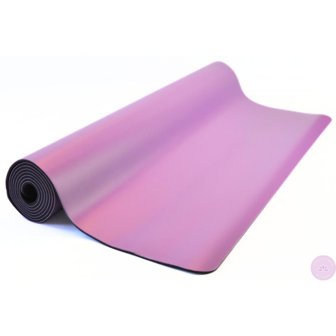 Deep Purple Yoga Mat - Stylish and Supportive Mat for Your Yoga Practice - JoJo's Fitness