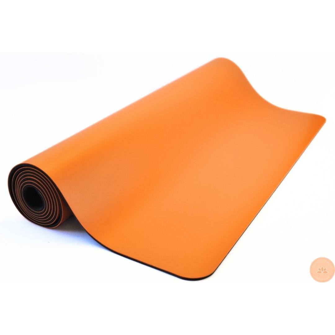 Orange Yoga Mat - Energizing and Vibrant Mat for Your Yoga Practice - JoJo's Fitness