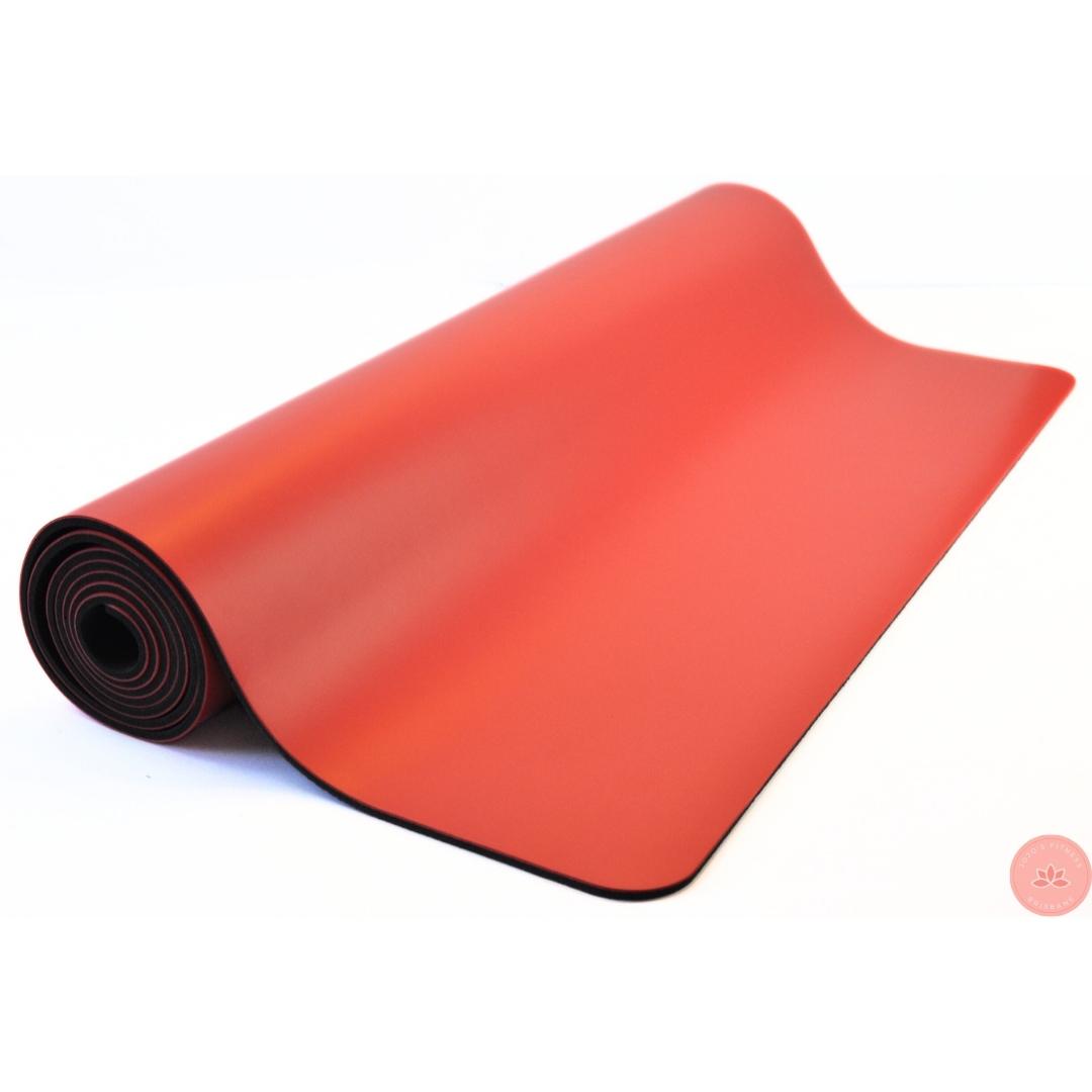 Red Yoga Mat - Bold and Energetic Mat for Your Yoga Practice - JoJo's Fitness